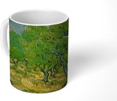 Mok - Koffiemok - Olijfgaard - Vincent van Gogh - Mokken - 350 ML - Beker - Koffiemokken - Theemok