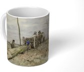 Mok - De mallejan - Schilderij van Anton Mauve - 350 ML - Beker