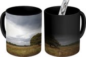 Magische Mok - Foto op Warmte Mok - Donkere wolken boven het Nationaal Park De Groote Peel - 350 ML