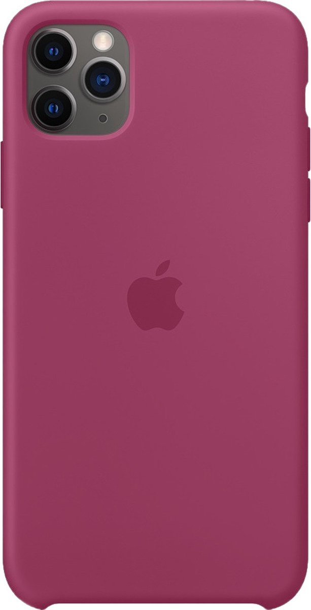 Apple - Siliconen Hoesje - iPhone 11 Pro Max - Paars