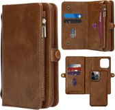 iMoshion 2-in-1 Wallet Booktype iPhone 13 Pro hoesje - Bruin