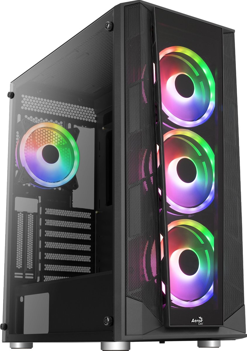 Aerocool Prism ARGB Midi Tower Zwart