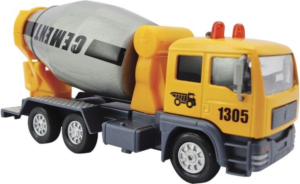 Pull Back Cementwagen met Licht & Geluid — afbeelding 6
