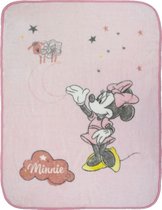 Disney Babydeken Minnie Mouse 110 X 140 Cm Polyester Roze