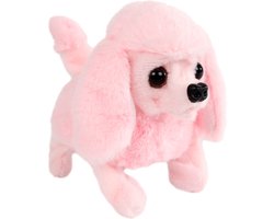 foto van Take Me Home Loophond Junior Pluche 15,5 Cm Roze