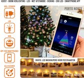 Polo Norte - Kerstboom verlichting - LED - afstandbediening - 200 LED + Gratis LED Kerstkaart Clips