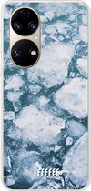 6F hoesje - geschikt voor Huawei P50 -  Transparant TPU Case - Arctic #ffffff