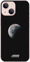 6F hoesje - geschikt voor iPhone 13 Mini -  Transparant TPU Case - Moon Night #ffffff