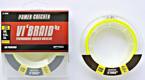 Spro Power Catcher Vi’Braid Yellow (125m) - Maat : 0,13mm van Spro — afbeelding 5