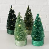 Boltze Home kerstboom LED Forsty H10cm (1 stuk) assorti