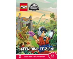 foto van Leren lezen met LEGO - LEGO Jurassic World - Geen dino te zien!