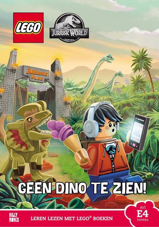 Leren lezen met LEGO - LEGO Jurassic World - Geen dino te zien!