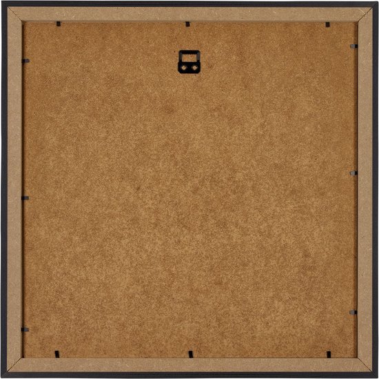 Cadre Photo Mura Your Decoration - 25x25cm - Grain de Bois Zwart