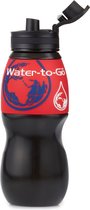 WatertoGo Drinkfles Waterfles met Filter - 75cl – Rood – BPA Vrij
