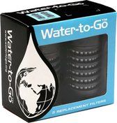 WatertoGo Filters Voor Alle Flessen 2 Stuks Zwart – BPA Vrij