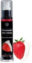 Hot Effect Kissable Lubricant - Strawberry Cream