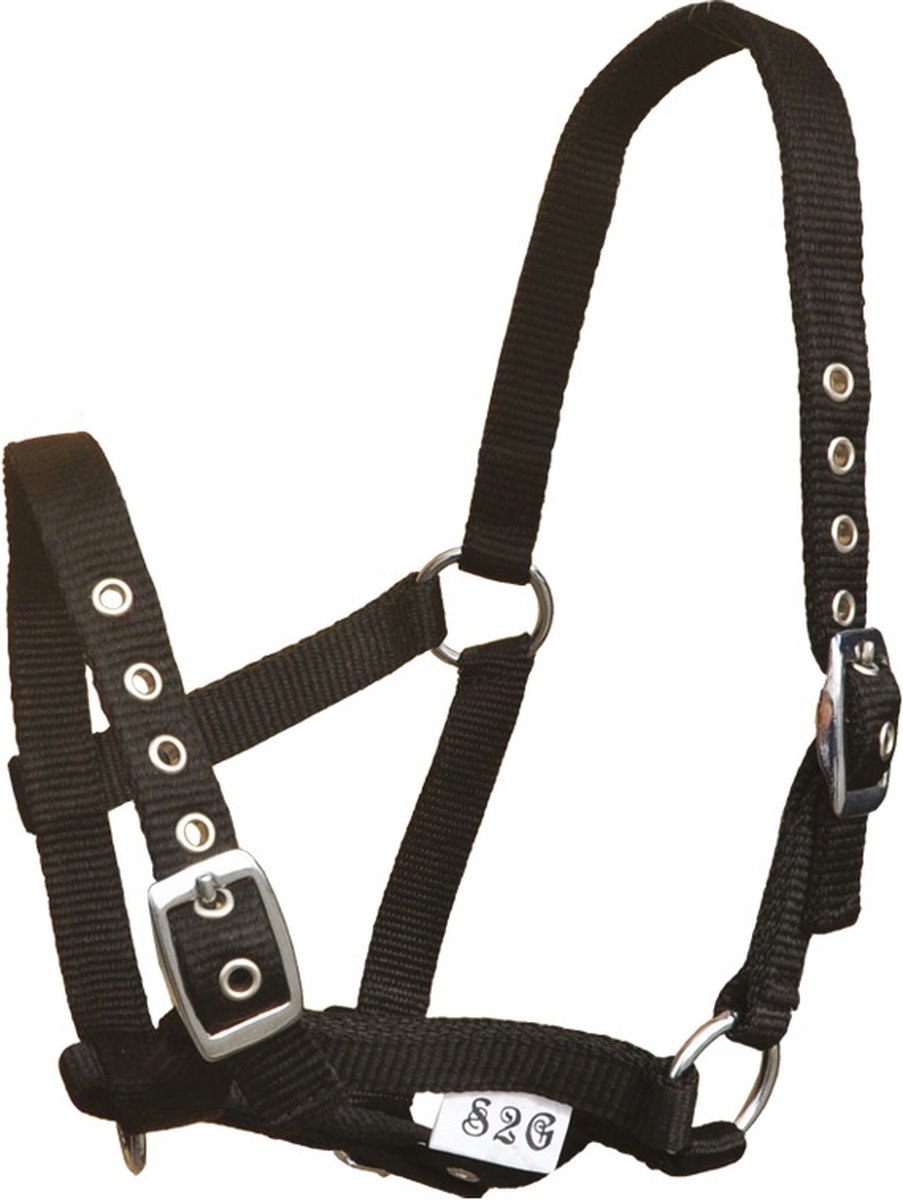 S2g Halster Standard Shetty Verstelbaar Nylon Zwart
