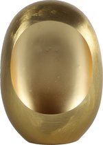 Theelichthouder Eggy 9,5 X 23 Cm Staal Goud