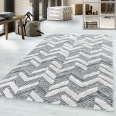 Laagpolig tapijt ontwerp MIA Abstract golven patroon