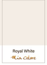 Royal white krijtverf Mia colore 0,5 liter