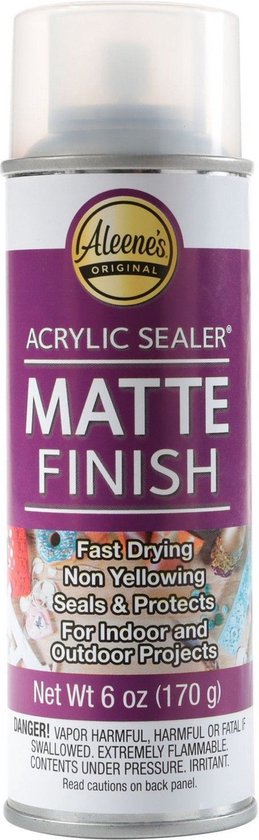Aleene's Acrylic sealer Spray - Matte finish - 170g | bol