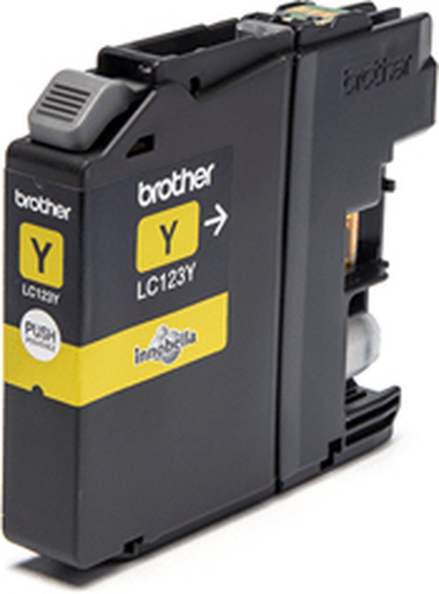 Brother LC123Y inktcartridge 1 stuk(s) Origineel Geel