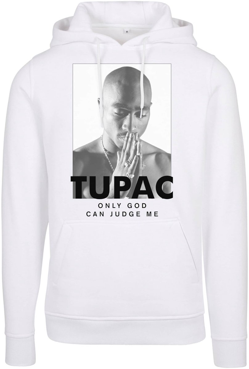 Mister Tee Tupac 2Pac Prayer Hoodie/trui 2XL Wit