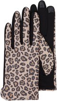 Otto Kessler Dames Touchscreen Handschoenen Mia Leopard Sand XS/S