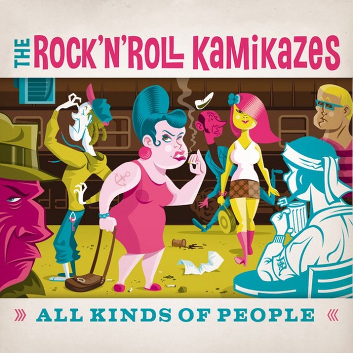 Rock'n'Roll Kamikazes - All Kinds of People (LP)