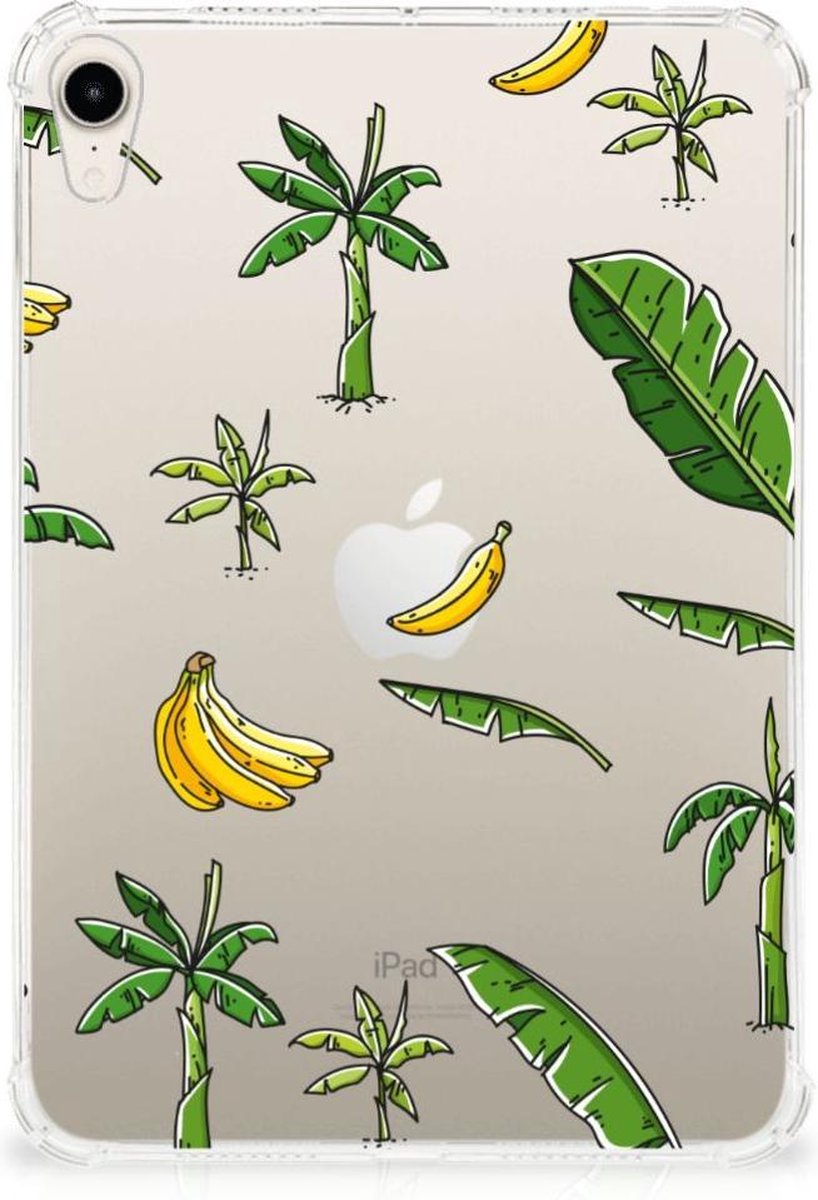 Apple iPad mini 6 (2021) Siliconen Hoesje Banana Tree