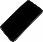 Apple iPhone 11 Pro - Silicone transparant hard hoesje Tess zwart - Geschikt voor