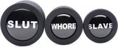 Dirty Words Buttplug Set