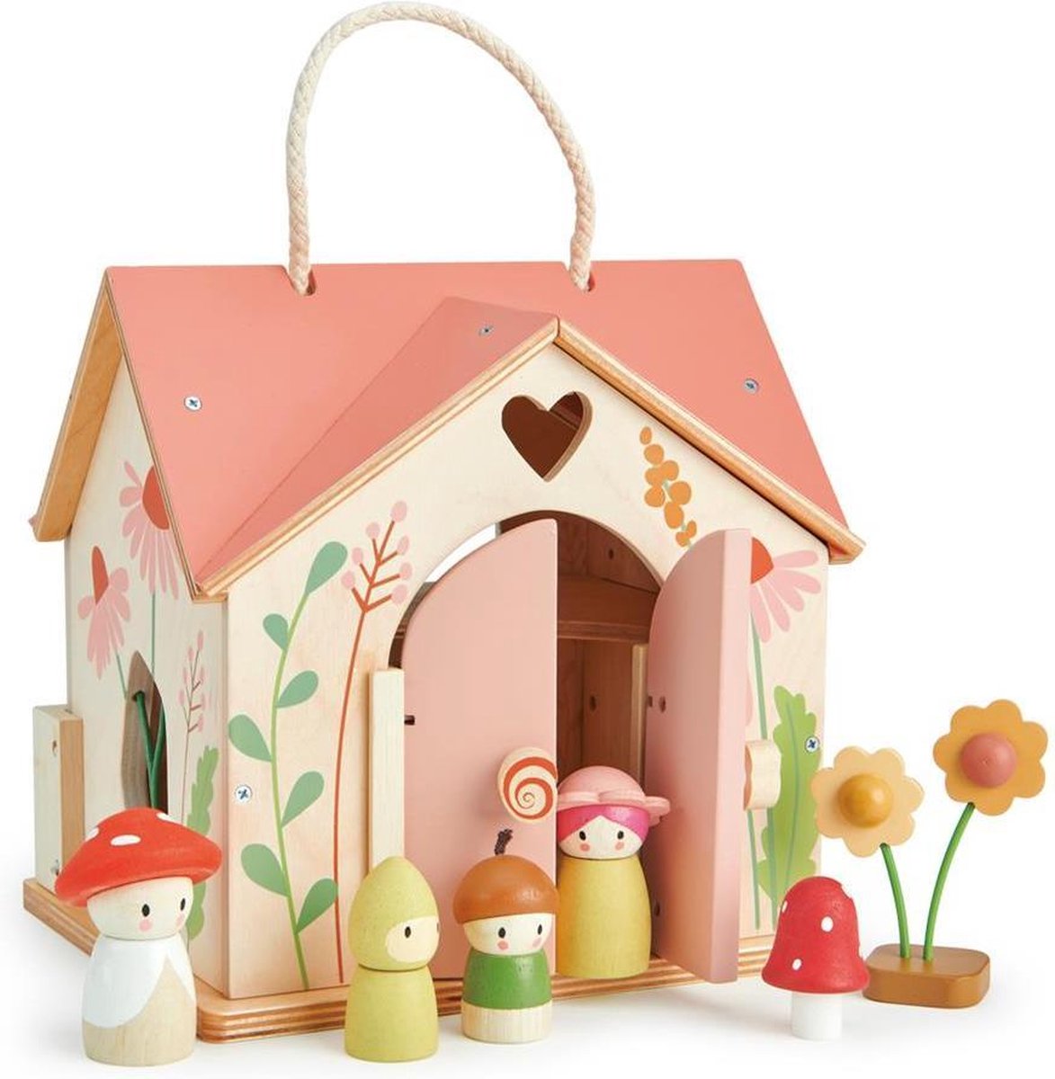 Grande Maison de Poupées Villa Dovetail Tender Leaf Toys