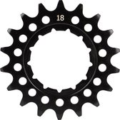 KMC kettingwiel Rohloff 1/8 inch 18T Staal zwart