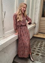 b.young BYFIBBA LONG DRESS - Brandy Brown Mix Brown