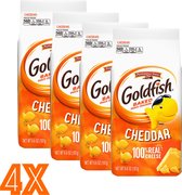 Pepperidge Farm Goldfish  Cheddar Backed Snack Crackers 187g (4 stuks)