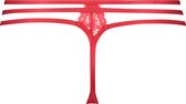 Hunkemöller Dames Lingerie String Eve  - Rood - maat L