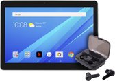 Point of View - 10" tablet/tablet 10 inch -Android 10,  2GB+32GB - met 3G/WiFi/DUAL SIM/GPS/Bluetooth (geschikt voor Netflix en Disney+) met Bluetooth 5.1 draadloze earbuds met cha