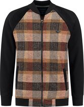 Gabbiano Vest Vest Met Raglan Mouwen En Ruitstructuur 421716  Black 201 Mannen Maat - XL