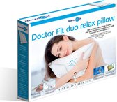 Dr.Fit - Blue Duo Relax Pillow Neck: Visco w/ Viscoballs