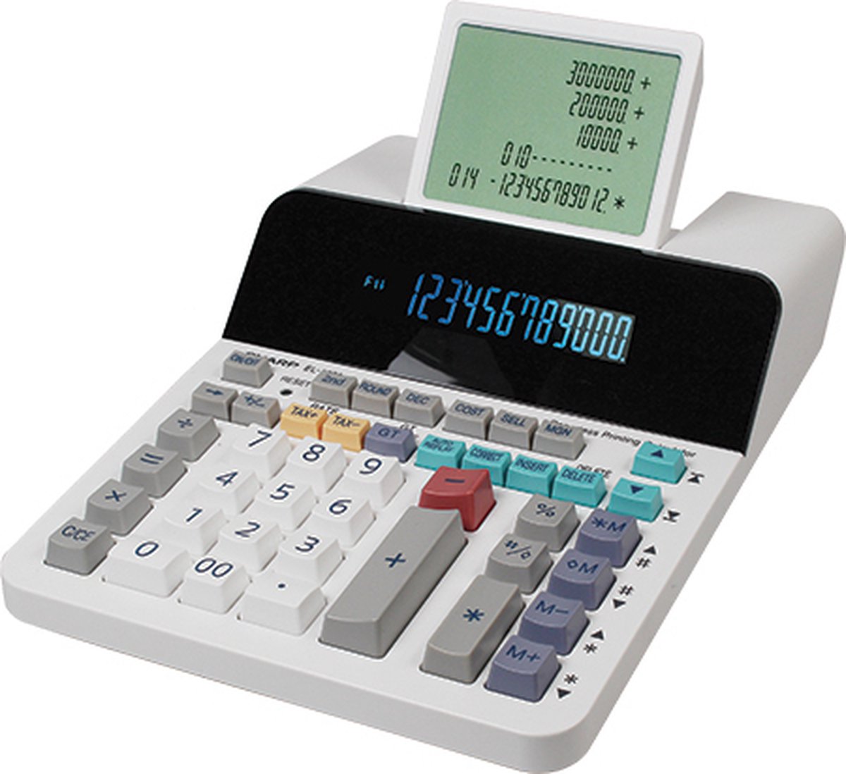 Calculator Sharp EL1901 - wit desk 12 digit