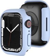 Mobigear Color Hardcase Hoesje voor Apple Watch Series 7 (41mm) - Blauw