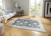 Oosters tapijt Nain Urnia - blauw/beige 200x300 cm