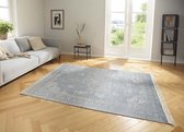 Vintage vloerkleed Keshan Diyala - lichtblauw/beige 140x200 cm