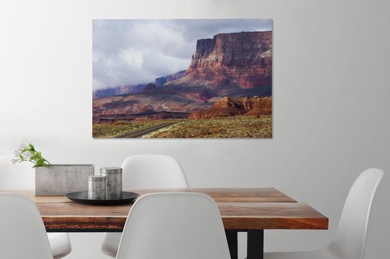 Tableau sur Toile Paysage Désertique Amérique - 90x60 cm - Décoration murale