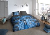 Dbo 135x200+1-80x80 microfiber nr.20025 blauw