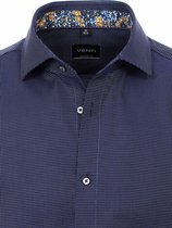 Overhemd Met Bloemen Print Regular Fit Blauw Venti - L