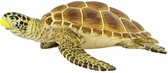 zeedieren Karetschildpad junior 9,19 cm bruin/geel