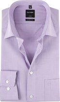 OLYMP Overhemd Luxor Modern-Fit Roze  - maat 39