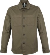 Profuomo Overshirt Groen - maat M